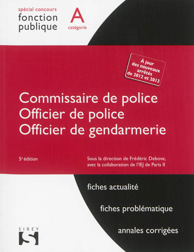 Commissaire de police,...
