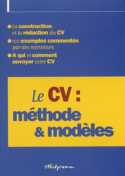 Le CV : méthode et modèles