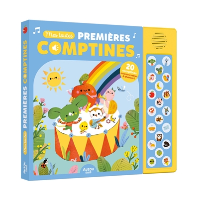 mes toutes premières comptines : 20 comptines incontournables à chanter !