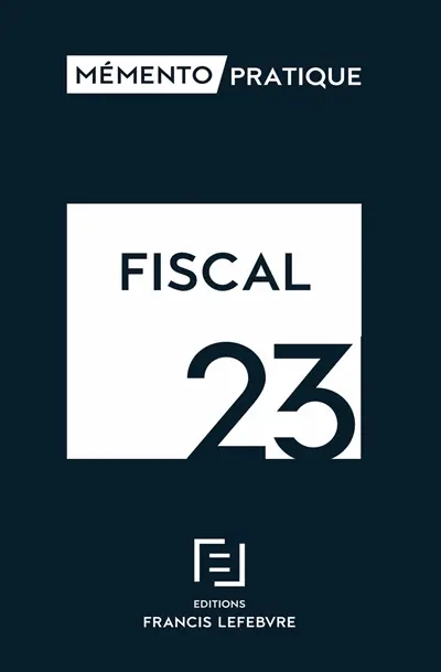 Mémento fiscal 2023