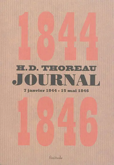 Journal. Vol. 3. 7 janvier 1844-15 mai 1846