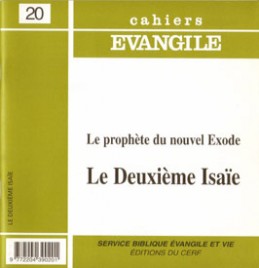 Cahiers Evangile, n° 20. Le deuxième Isaïe