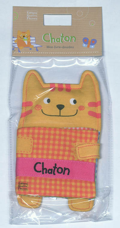 Chaton : mon livre-doudou