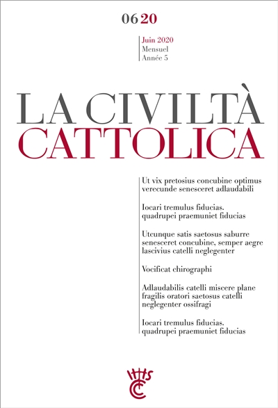 Civiltà cattolica (La), n° 6 (2020)