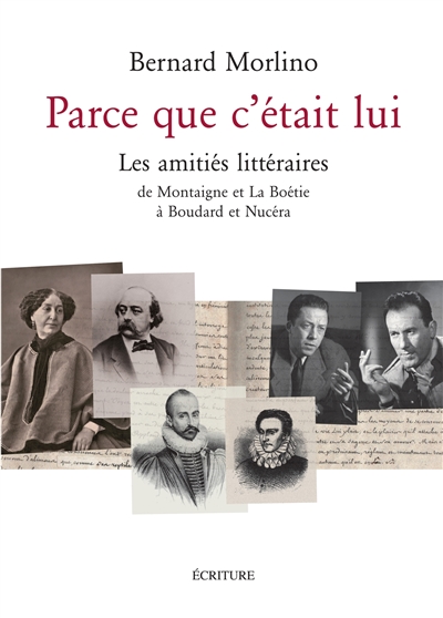 Parce que c'était lui : les amitiés littéraires : de Montaigne et La Boétie à Boudard et Nucéra