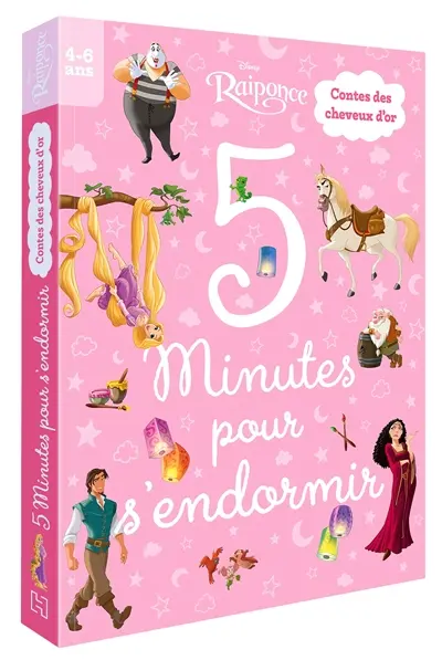 Raiponce : 5 minutes pour s'endormir : contes des cheveux d'or