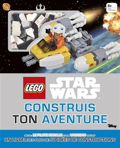 Livre Encyclopédie LEGO STARWARS avec une figurine collector