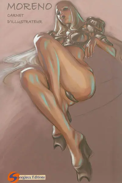 Carnet d'illustrateur Moreno : cover book