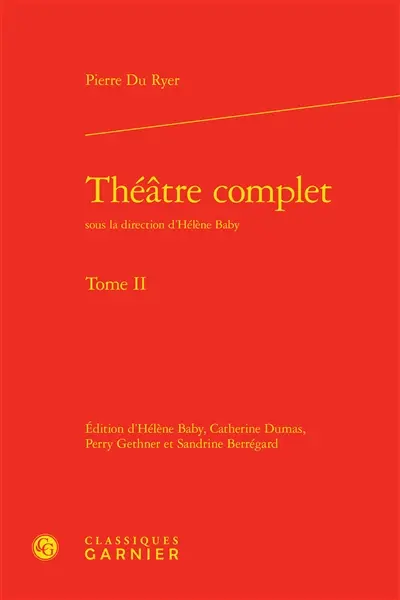 Théâtre complet. Vol. 2