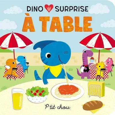 Dino surprise à table : Rabats surprises