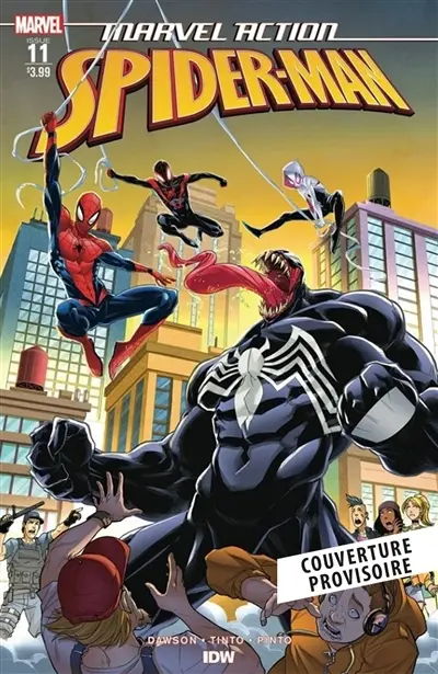Marvel action Spider-Man. Venom