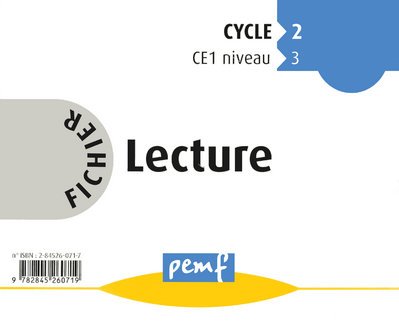 Fichier lecture, cycle 2, niveau 3 CE1