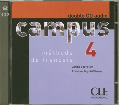 Campus 4, méthode de français : double CD audio