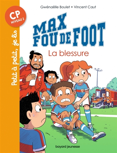Max fou de foot. La blessure