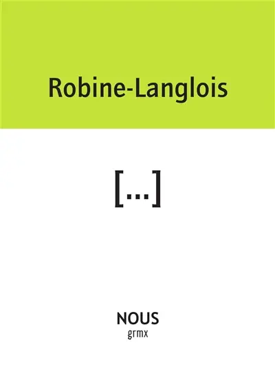 Entre crochets [...]