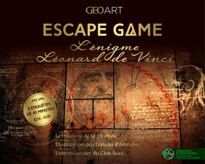 Escape game : l'énigme Léonard de Vinci