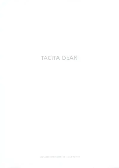 Coffret Tacita Dean