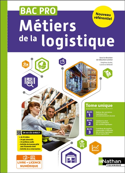 Métiers de la logistique,...
