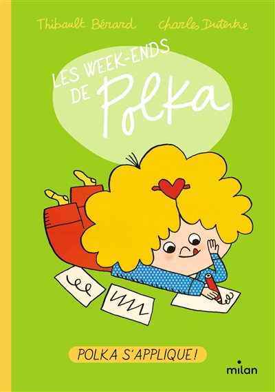 couverture du livre Les week-ends de Polka. Polka s'applique !