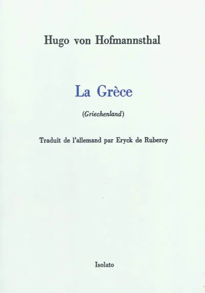 La Grèce. Griechenland