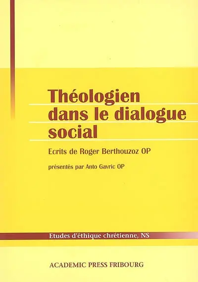 Théologien dans le dialogue social