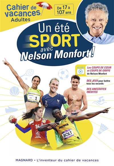Un été sport avec Nelson Monfort ! : cahier de vacances adultes