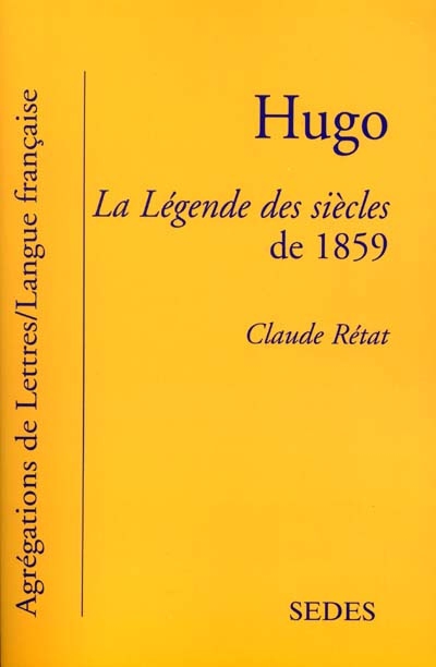 Hugo, La légende des siècles de 1859