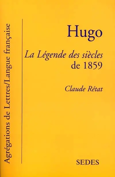 Hugo, La légende des siècles de 1859
