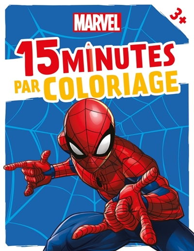 MARVEL : 15 minutes par coloriage (3+)