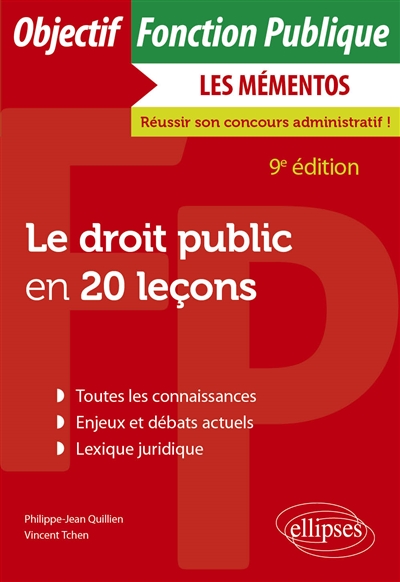 Le droit public en 20 leçons