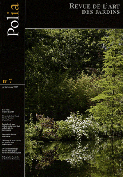 Polia : revue de l'art des jardins, n° 7
