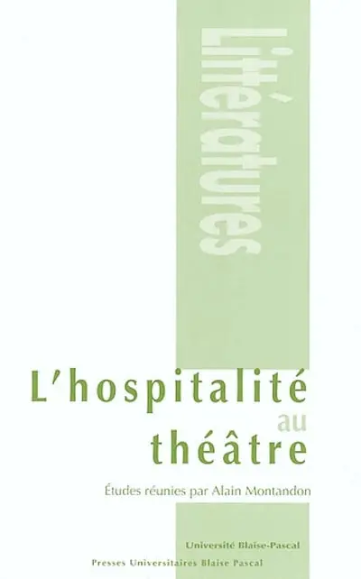L'hospitalité au théâtre