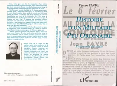 Histoire d'un militaire peu ordinaire : fragments d'un siècle