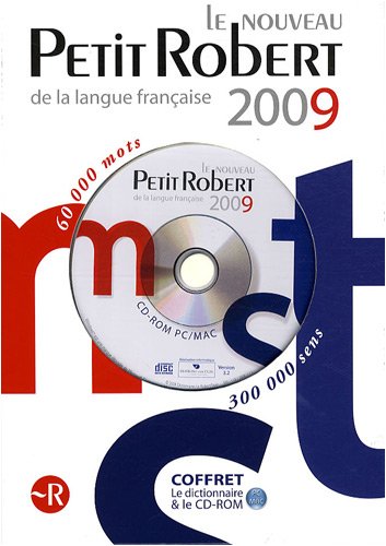 Coffret Petit Robert 2009