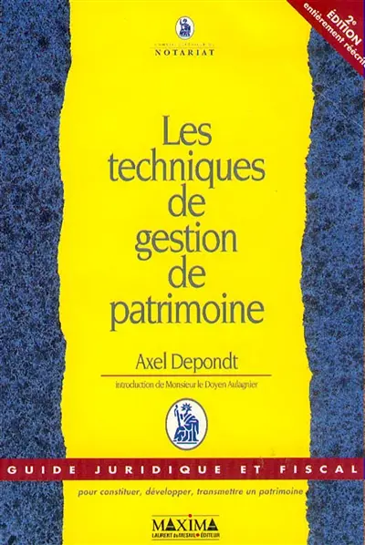 Les techniques de gestion de patrimoine
