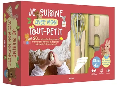 Je cuisine avec mon tout-petit : 20 recettes faciles pour un moment de partage et de plaisir autour de l'alimentation !