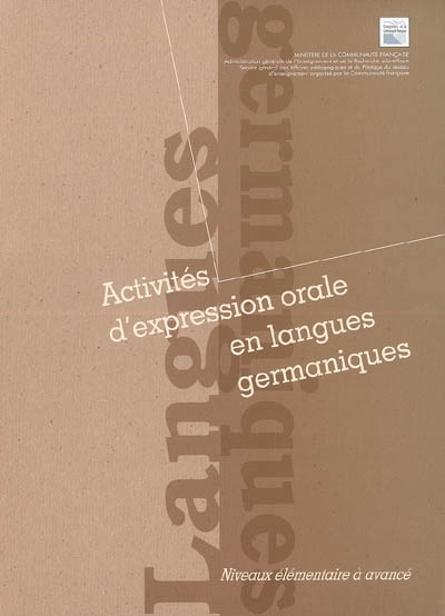 Activités d'expression...