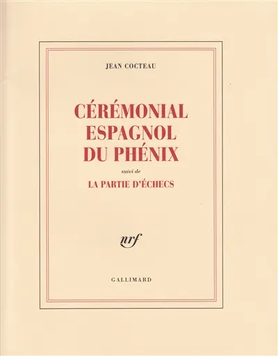 Cérémonial espagnol du phénix. La partie d'échecs