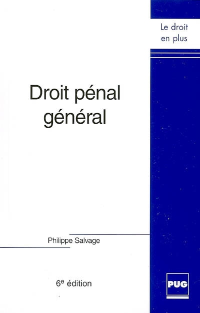 Droit pénal général