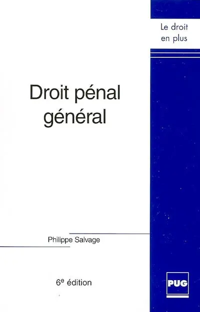 Droit pénal général