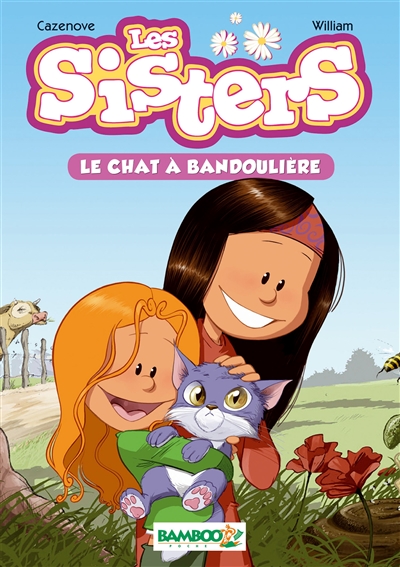 Les sisters: le chat à bandoulière