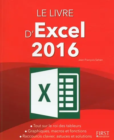 Le livre d'Excel 2016
