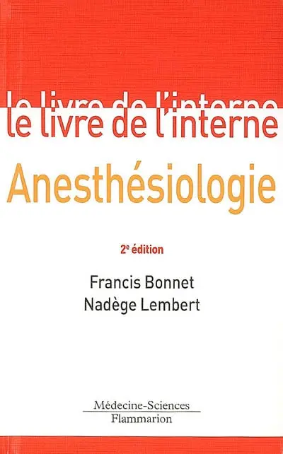 Anesthésiologie
