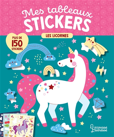 les licornes : mes tableaux stickers