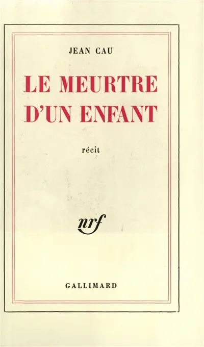 Le Meurtre d'un enfant
