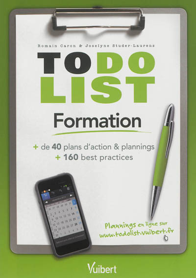 Formation : + de 40 plans d'action & plannings + 160 best practices