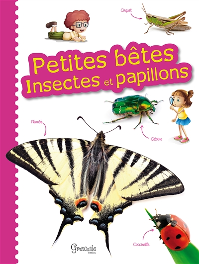 Petites bêtes : insectes et papillons