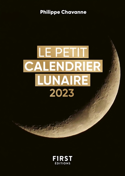 Le petit calendrier lunaire 2023