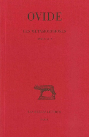 Les métamorphoses. Vol. 2. Livres VI-X