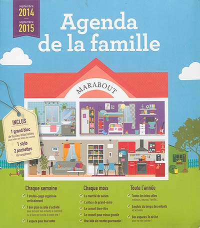Agenda de la famille : septembre 2014-septembre 2015